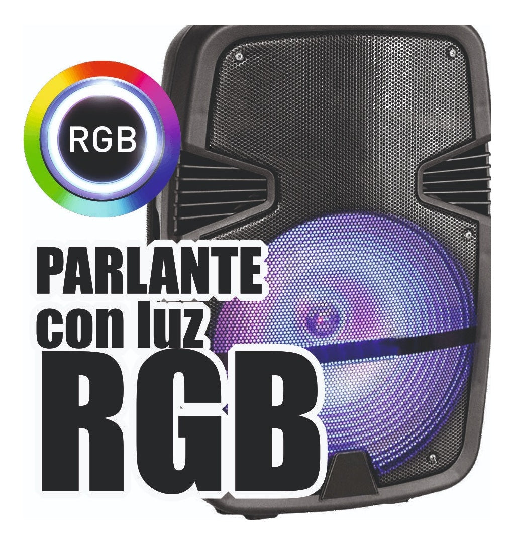 Parlante Profesional Korbix 12In500W Inalambrico Con Tripode