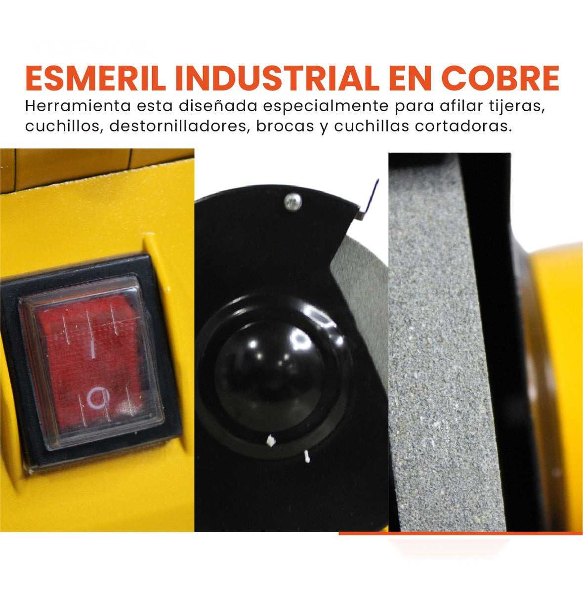 Esmeril De Mesa Banco 6 Pulgadas 170 W 3540 Rpm Profesional Innovo