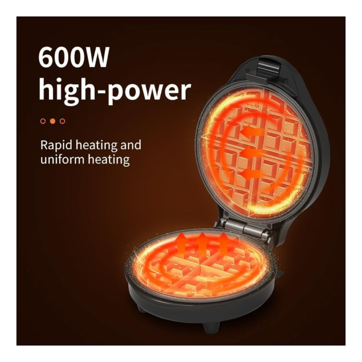 Maquina De Donas Waflera Figuras 3 En 1 Snak Maker 600W