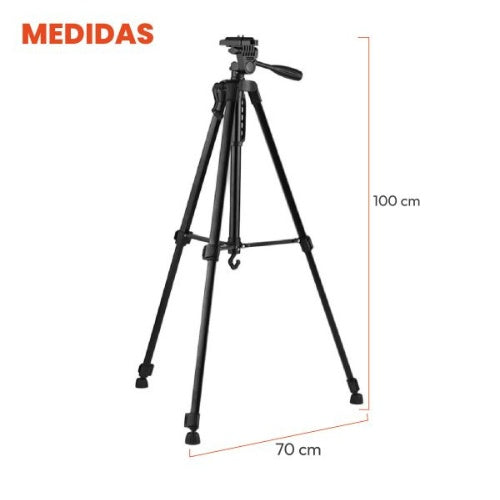 Tripode Profesional Para Camara Celular Ajustable Nivel 360