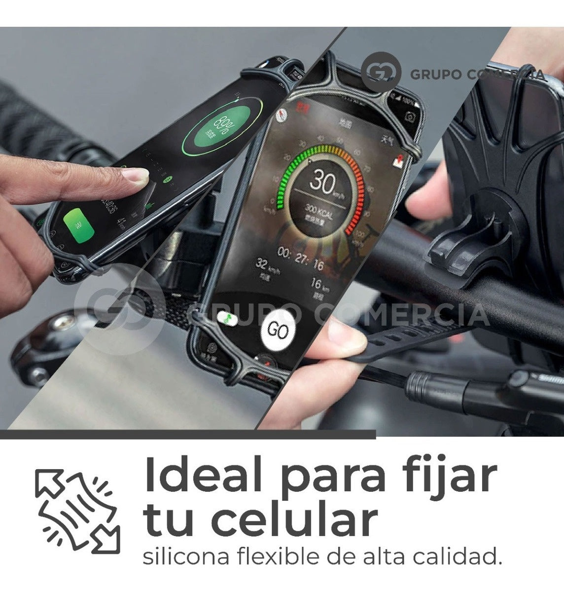 Soporte Universal Para Celular Bicicleta Moto Porta Celular