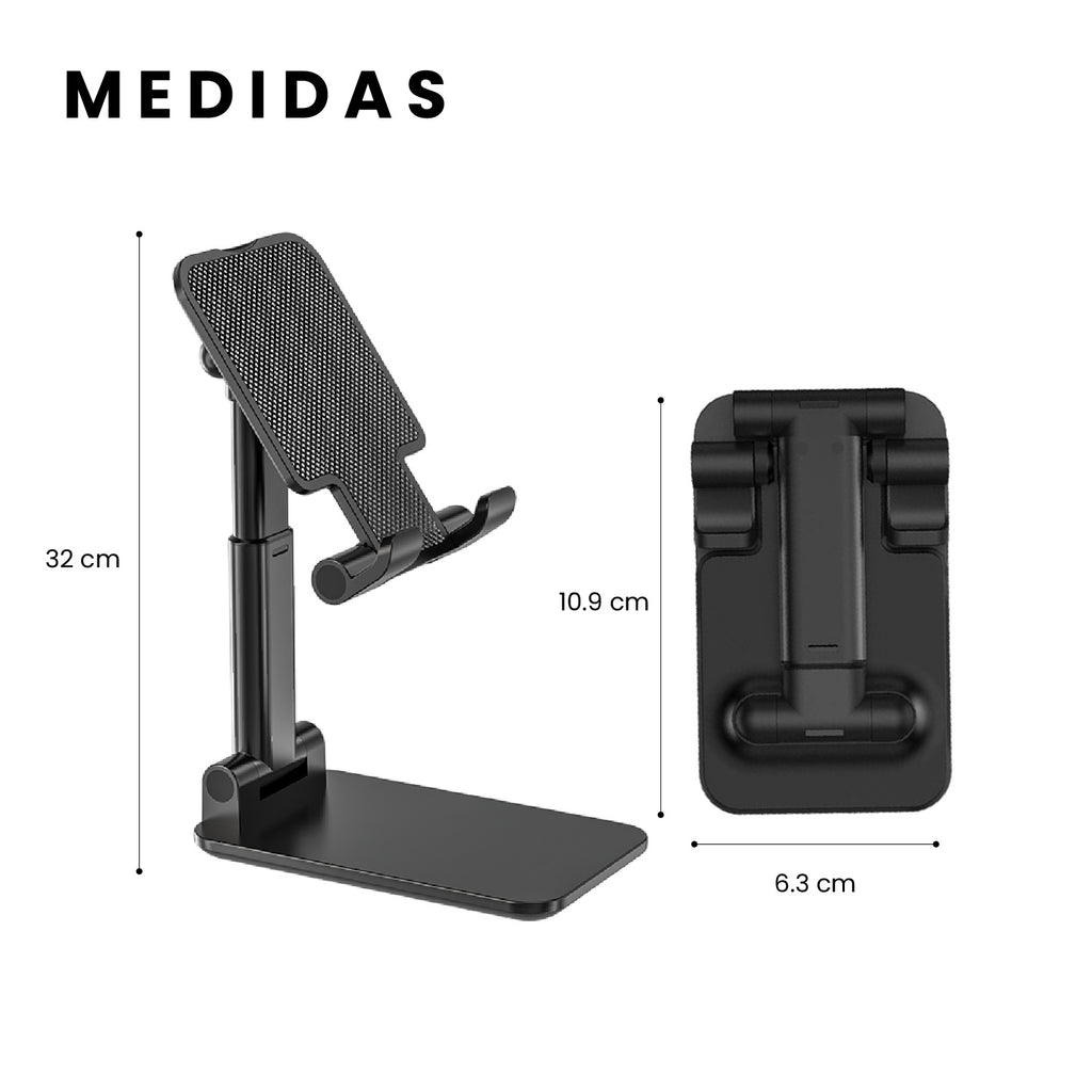 Power Bank 10000Mah + Soporte Celular Plegable Innovo Carga Rapida Led Usb-C