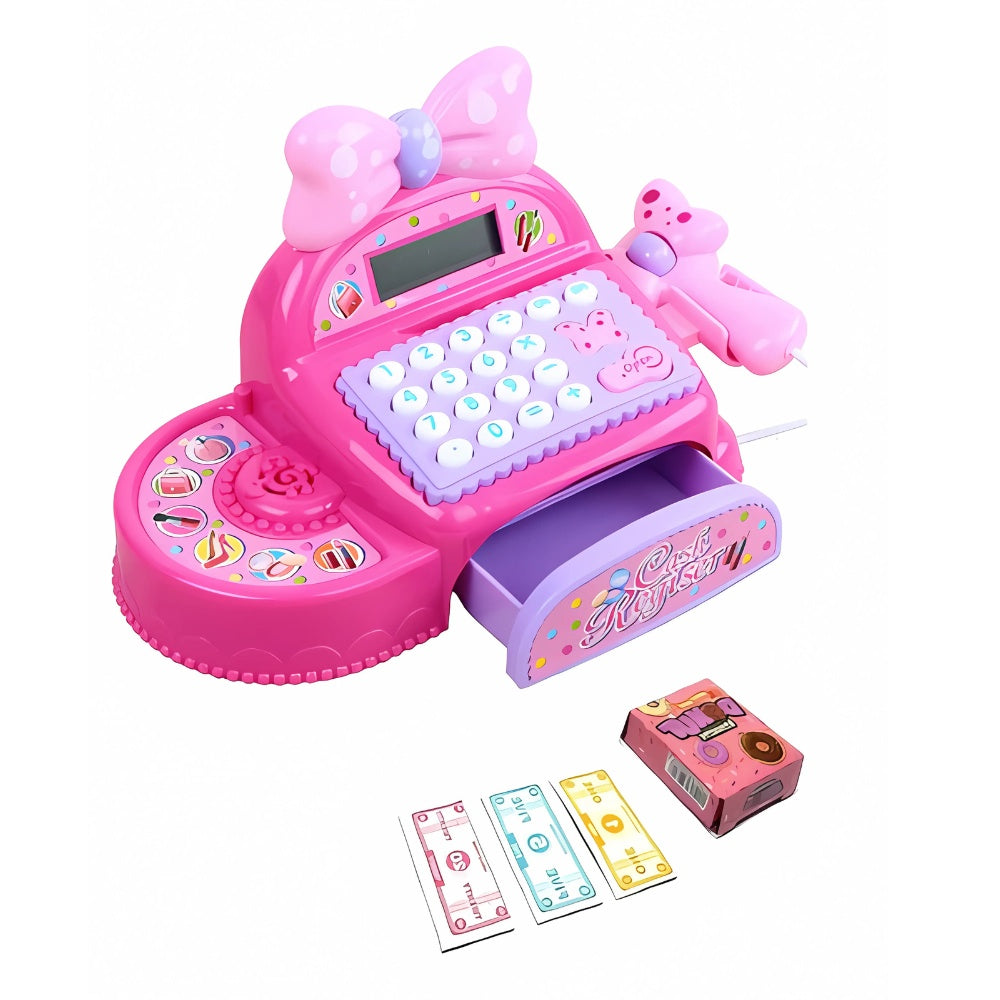 Juguete Nina Caja Registradora Sonidos Accesorios Cash