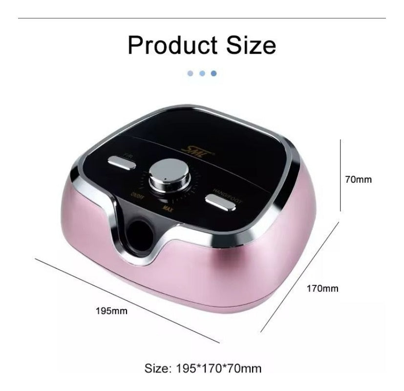 Pulidor De Unas Profesional Con Variedad De Velocidades Con Puntas Trabajo Continuo