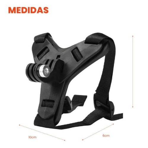 Soporte De Casco Para Celular Gopro Camaras Accion Innovo