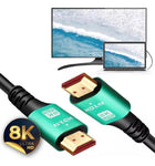 Cable Hdmi 8K 4K Hd Alta Velocidad 48Gbps 3 Metros