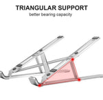 Base Soporte Ergonomica Reclinable Para Portatil + Soporte Celular