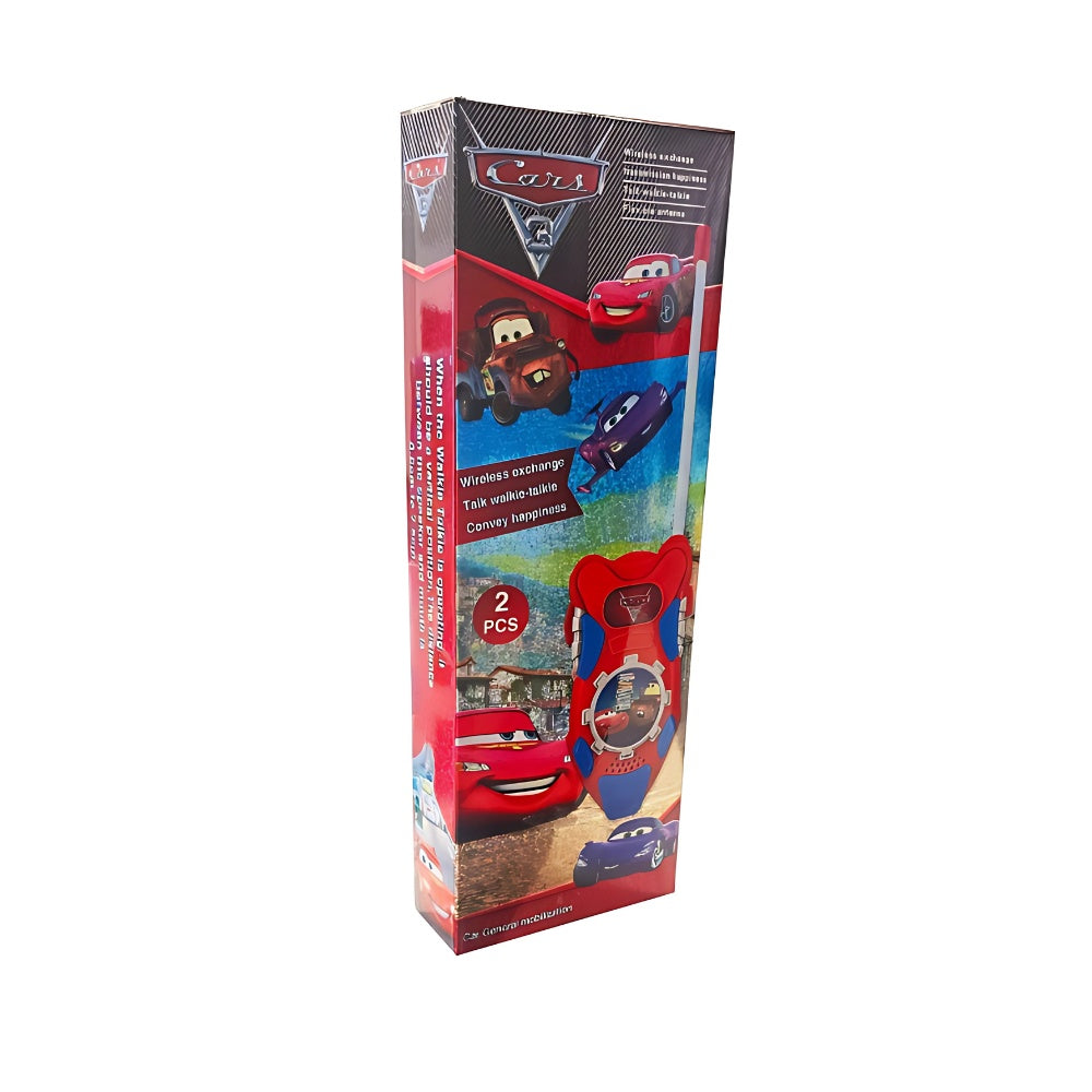 Walkie Talkie Juguete Cars Ninos Par Intercomunicadores X2