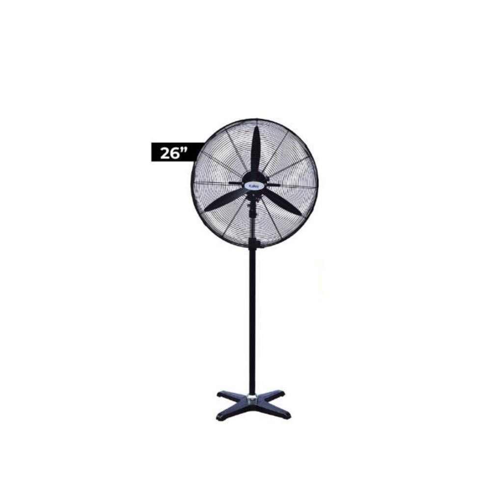 Ventilador Kalley 26 Pulgadas 3 Velocidades, Potencia 230W, Altura Ajustable Y Base