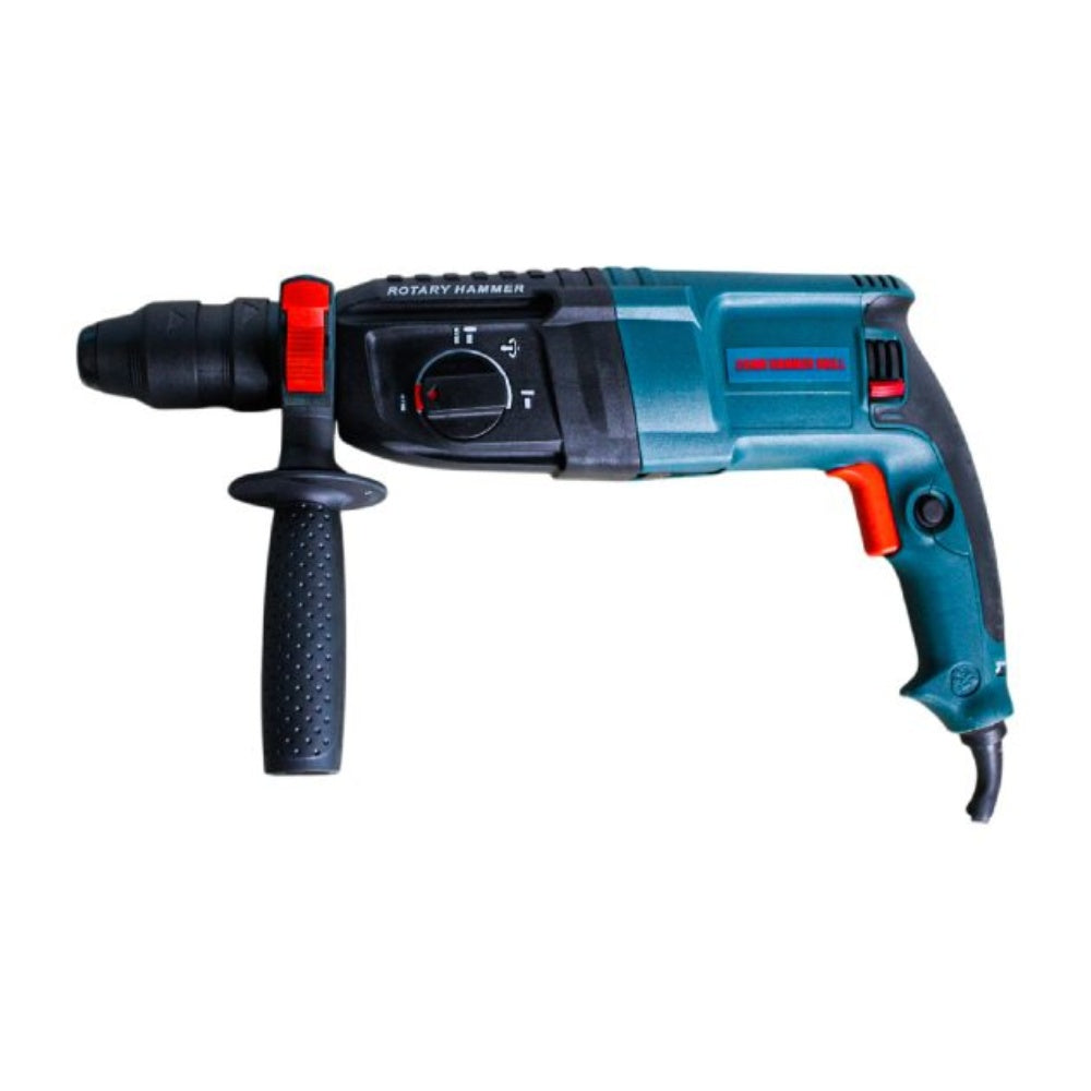 Rotomartillo Hammer Doble Mandril Percutor Taladro Con Estuche Trabajo Liviano 900W