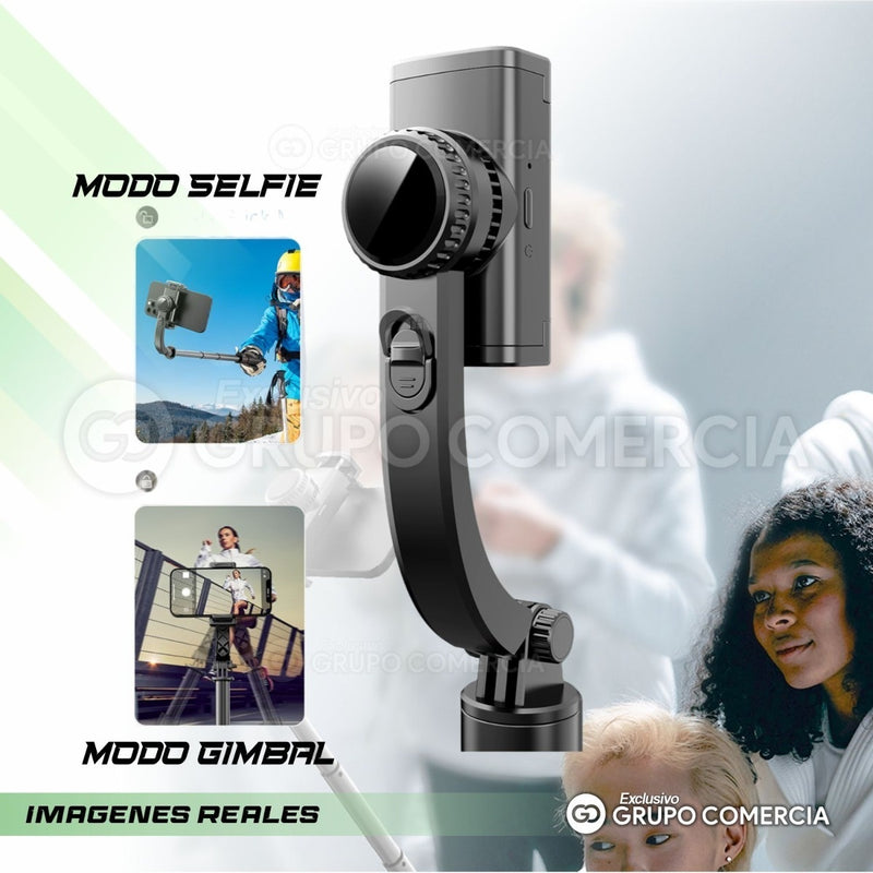 Gimbal Estabilizador Celular Robotico Tripode Selfie 5 En 1