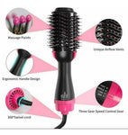 Duo Plancha Ondas De Sirena + Cepillo Secador Profesional