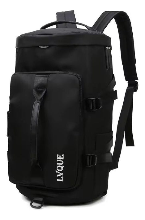 Bolso Maleta Morral Deportivo Impermeable Multifuncional Negro