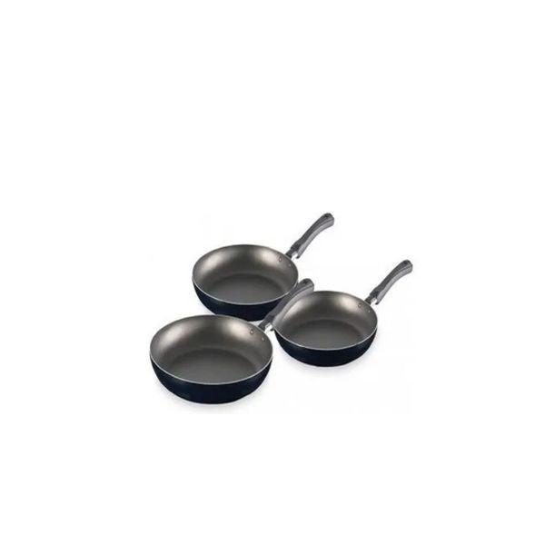 Set De Sartenes Antiadherentes Imusa 3 Piezas Cocina Facil Y Duradera