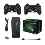 Consola Retro Game Stick 4K Con 20.000 Juegos Y 2 Controles Inalambricos