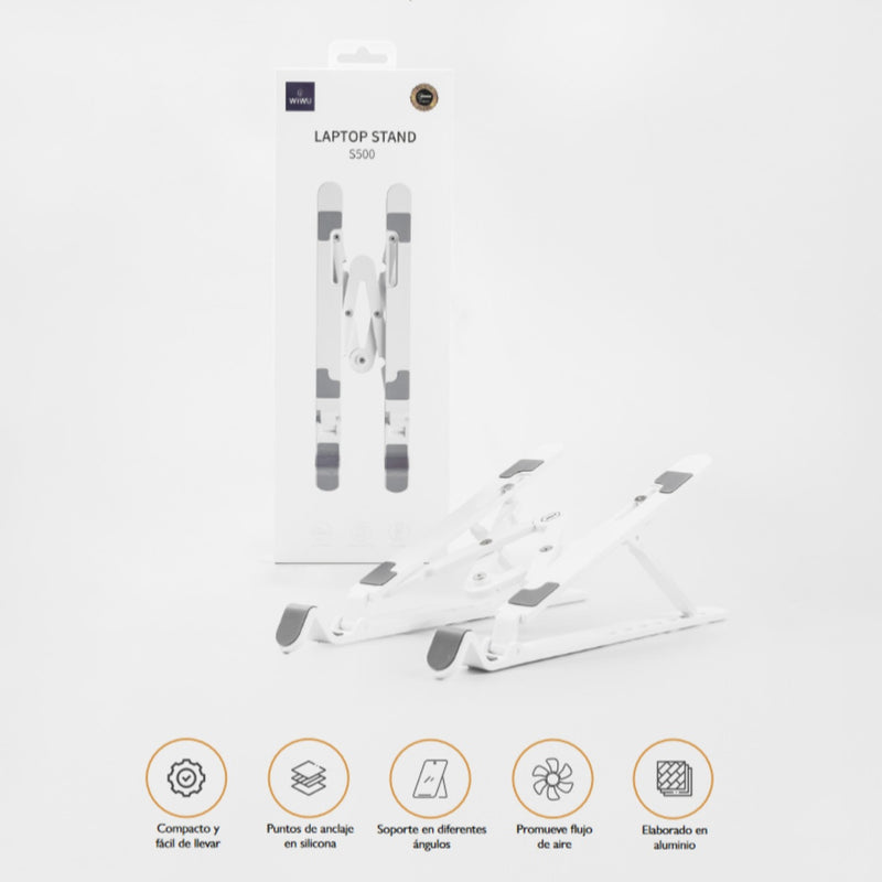 Base Soporte Ergonomico Pc Laptop Stand - S500 Wiwu