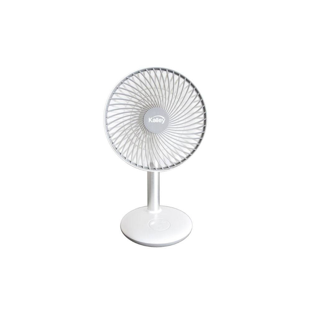 Ventilador Kalley De Mesa 5W 3 Velocidades Silencioso Portatil Usb