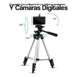 Tripode Con Soporte De Celular Y Control Bluetooth Portable