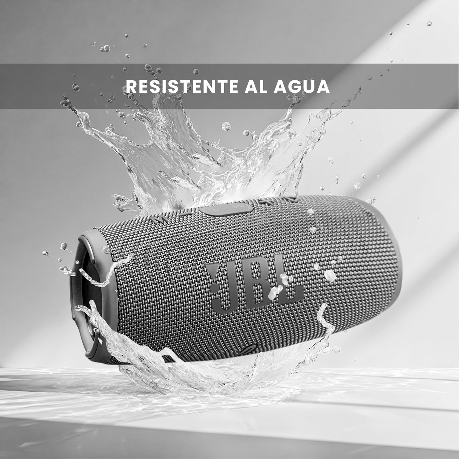 Parlante Jbl Charge 5 Replica 1.1 - Sonido Potente, Bluetooth, Portatil Gris