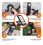 Soporte Para Celular De Moto Bicicleta Ajustable Universal Con Tactil