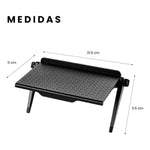Soporte Organizador De Tv Ajustable Decodificador Modem Plastica Abs