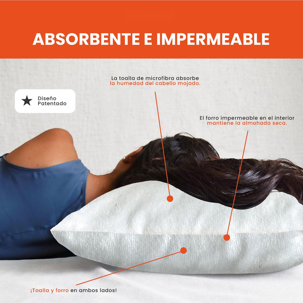 Funda De Almohada Sencilla Material Terry