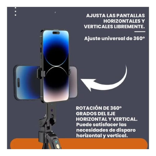 Palo Selfie Tripode Ia Inteligente Seguimiento Bluetooth 180