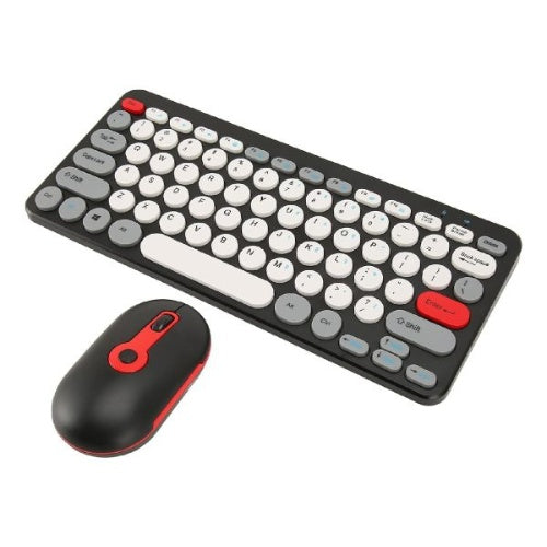 Teclado Mikuso Con Mouse Premium Black Edition Mac Pc