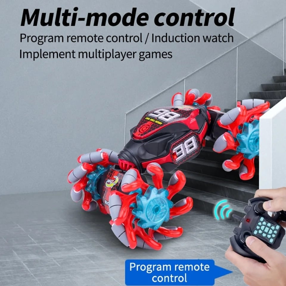 Carro Control Remoto Gestos 360Deg Manilla Luz Y Sonido