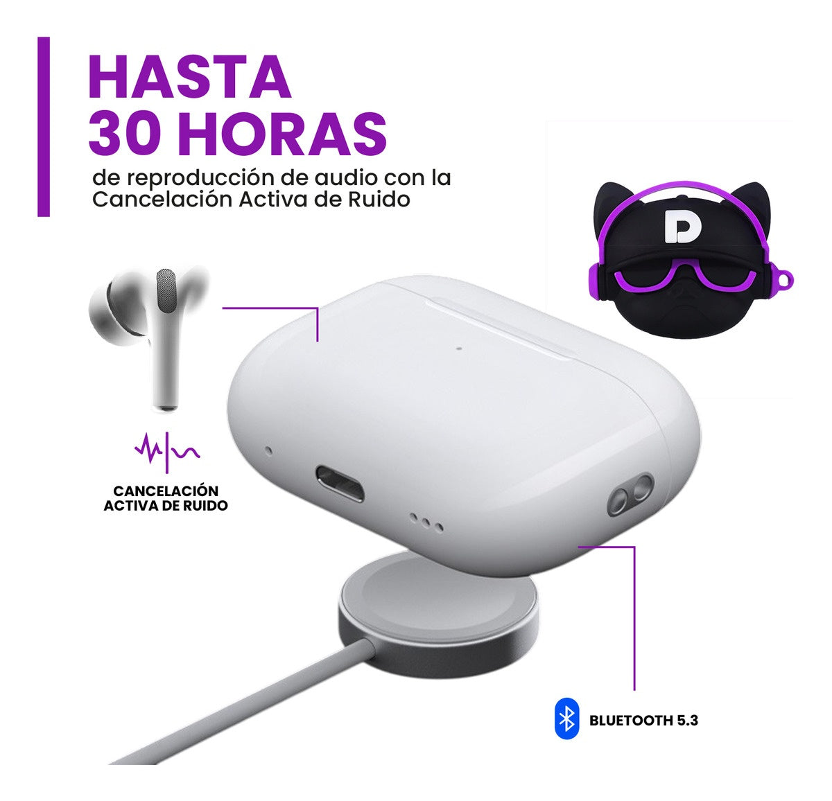 Smart Watch Deportivo Serie 8 Plus Con Audifonos Case Y Videojuegos Blak Edition