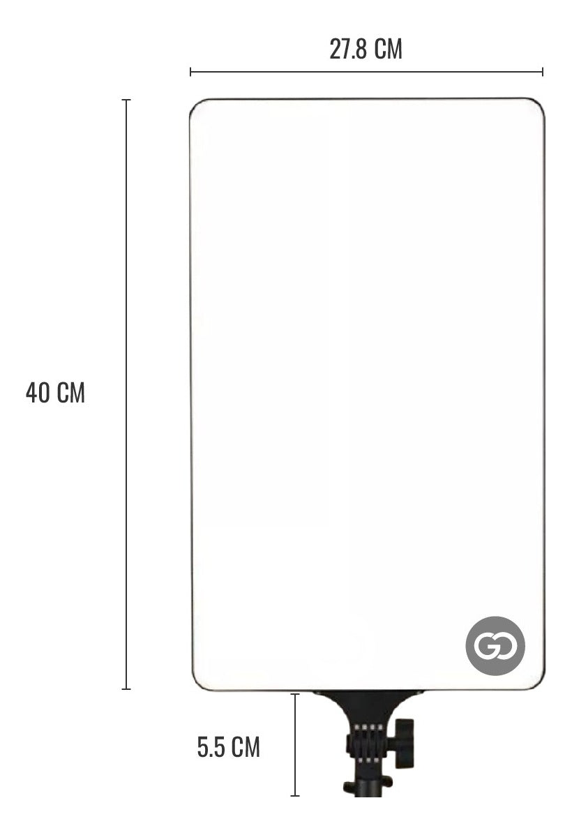 Panel Luz Profesional Control Remoto Tripode 3500W Dimeable
