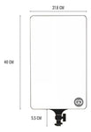 Panel Luz Profesional Control Remoto Tripode 3500W Dimeable