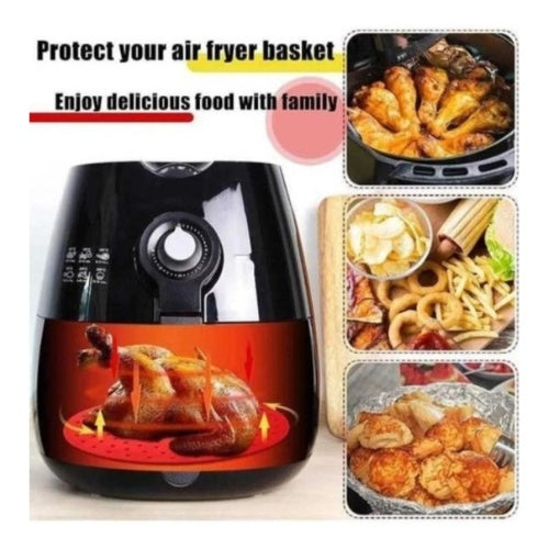 Tapete En Silicona Fondo Para Olla Freidora Air Fryer 20Cm