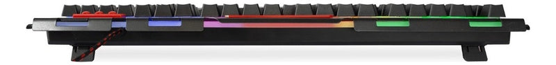 Kit Teclado Mouse Combo Gamer Metalico 3 Tonos Usb Iluminado Color Del Mouse Negro Color Del Teclado Negro