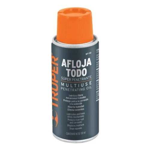 Afloja Todo Tornillos Oxido Lubricante Multiusos 110Ml Spray