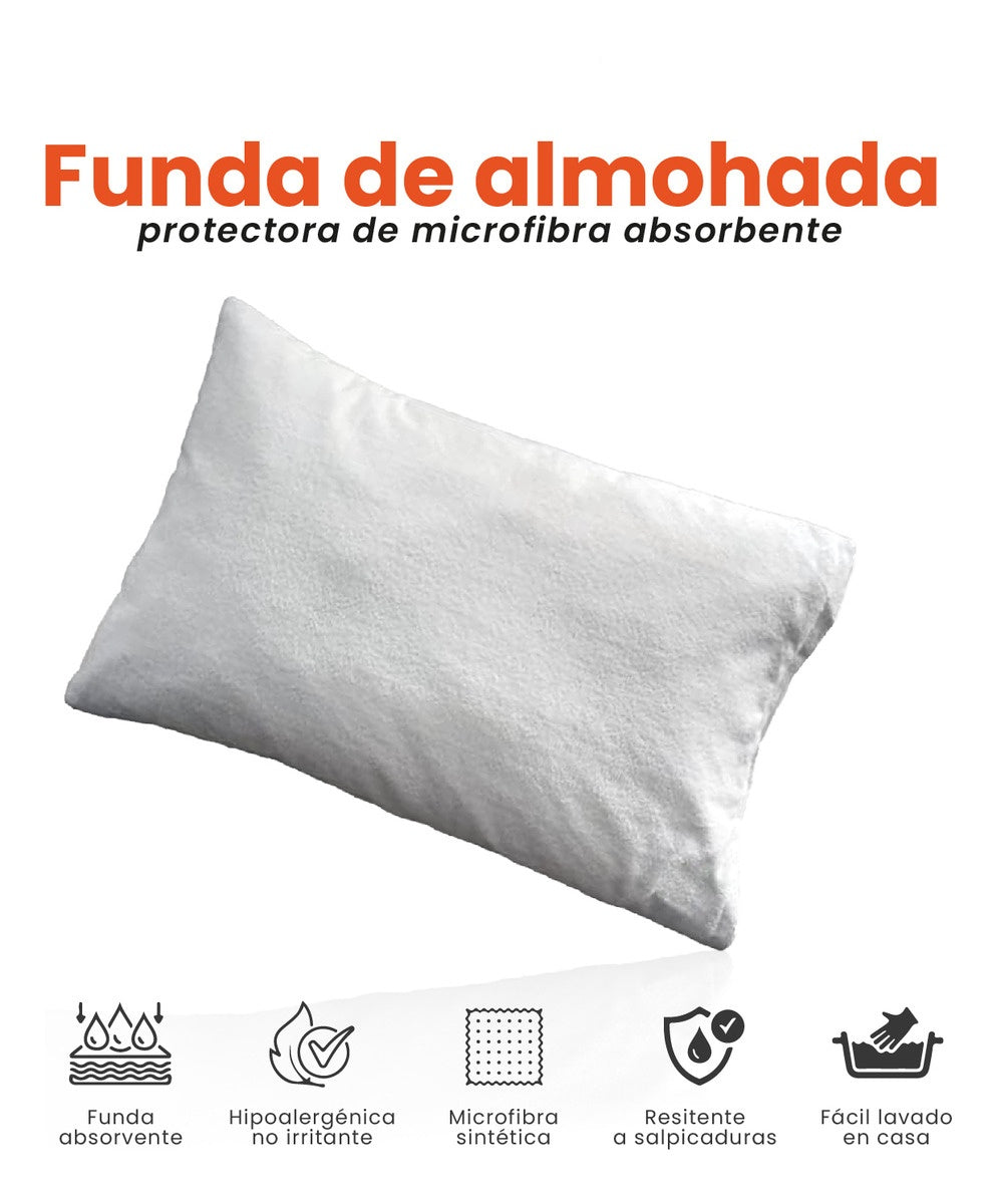 Funda De Almohada Sencilla Material Terry