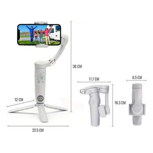 Estabilizador Gymbal Selfie Robotico Profesional Recargable