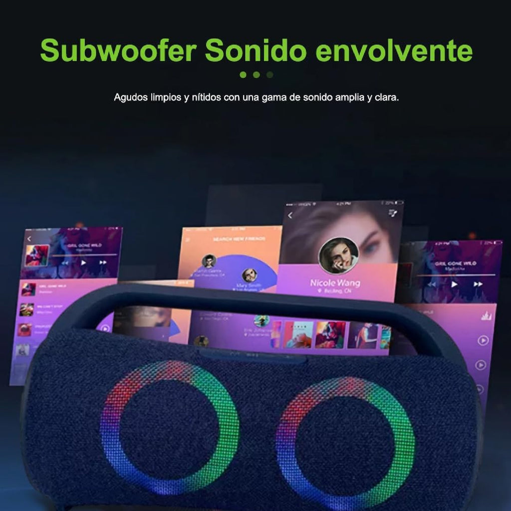 Combo Parlante Bluetooth Jbl Boom + Audifonos Jbl Pro Tour