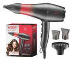 Secador Profesional Con 3 Boquillas 1500W Vgr 462