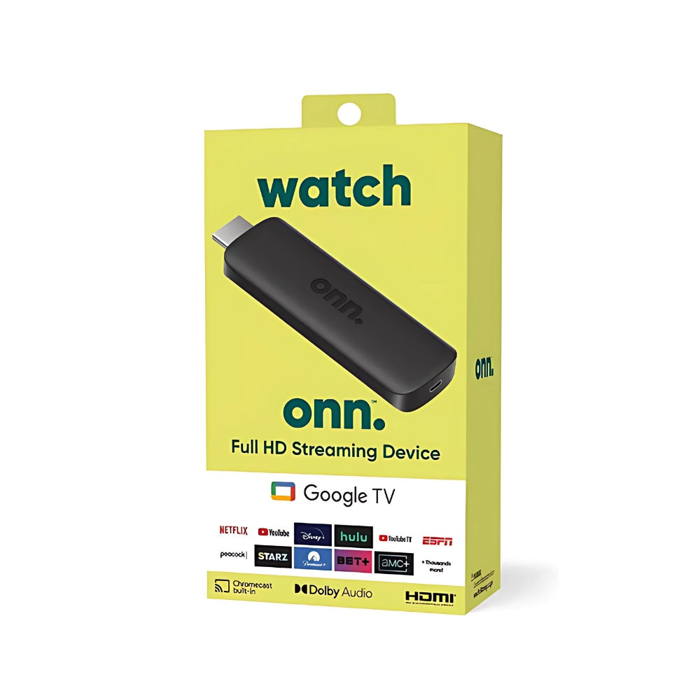 Watch Onn Chromecast Tv Stick Full Hd Streaming Original Tv Box Con Control Remoto
