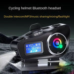 Intercomunicador Para Casco Motociclista Q58 Max Digital Inn Bike Ip65