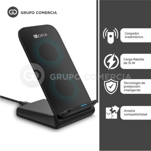 Cargador Inalambrico Soporte Carga Rapida Universal Original