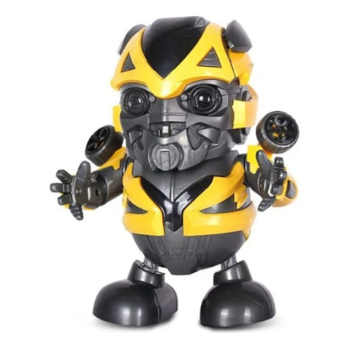 Juguete Coleccionable Ninos Bumbleebe Camina Sola Baila Luz