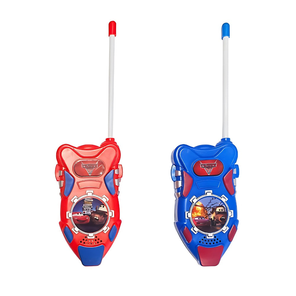 Walkie Talkie Juguete Cars Ninos Par Intercomunicadores X2