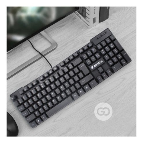 Teclado Para Computador Jertech Usb K329-R