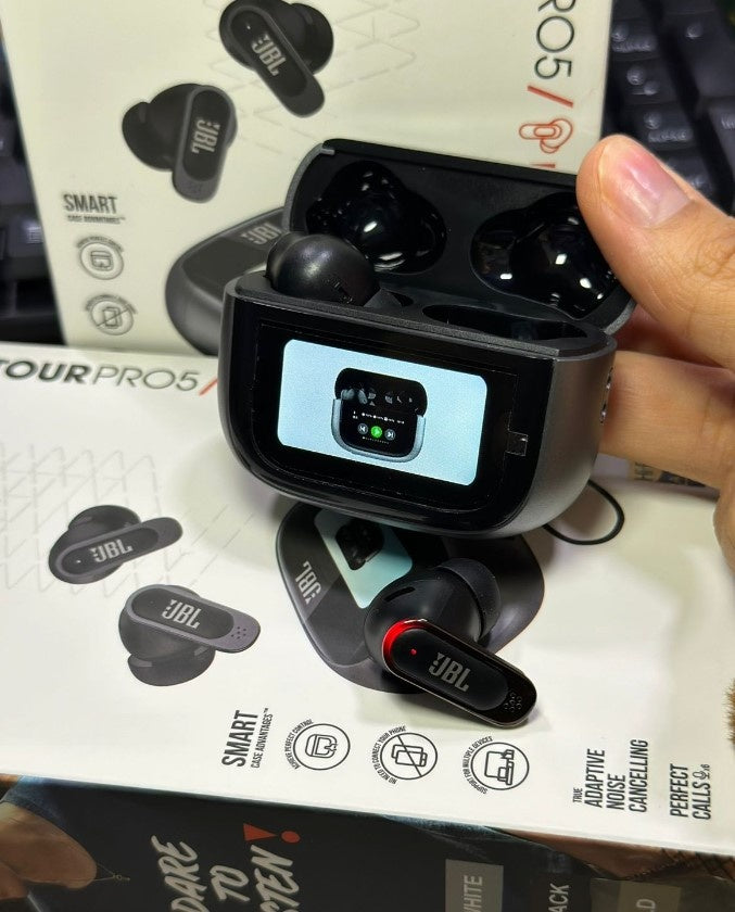 Auriculares Audifonos Con Pantalla Jbl Tour Pro 5 Bt 1.1 Replic Airpods