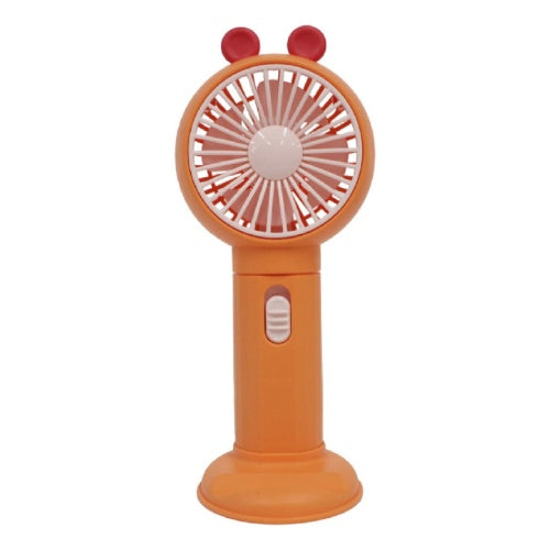 Mini Ventilador Recargable Con Soporte Para Celular Portatil