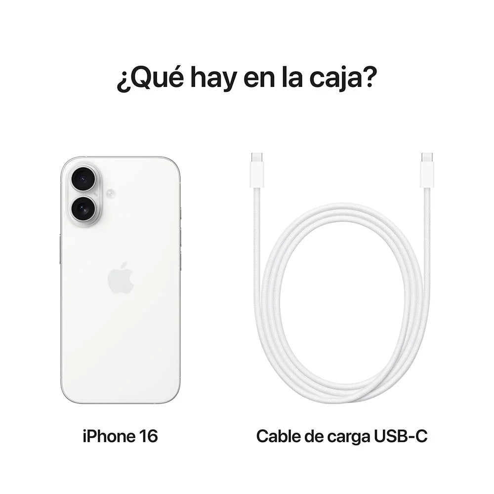 Apple Iphone 16 (128 Gb) - Blanco
