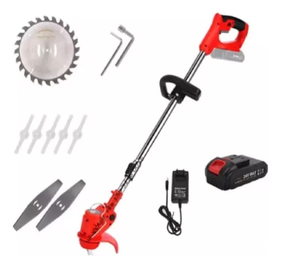 Guadana Cortadora De Cesped Inalambrico Recargable Color Segun Dispo