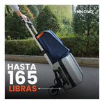 Carretilla Plegable Aluminio Resistente 165 Libras Rueda Goma